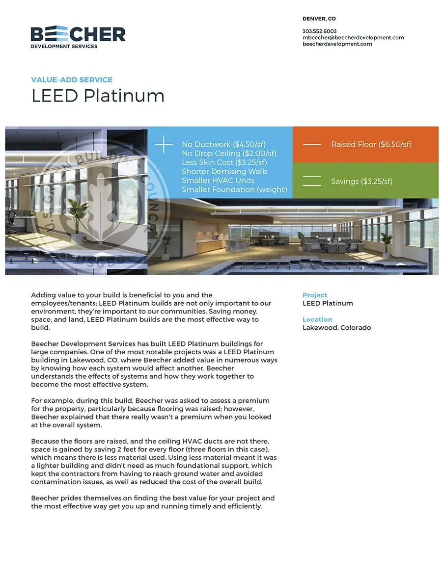 LEED Platinum