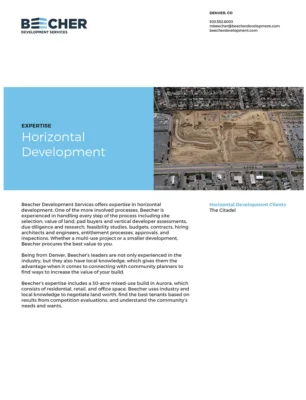Horizontal Development