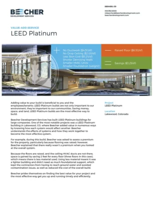 LEED Platinum