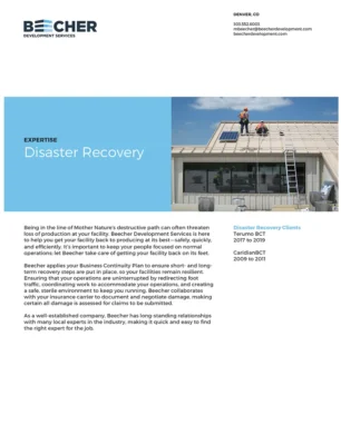 Disaster Recovery